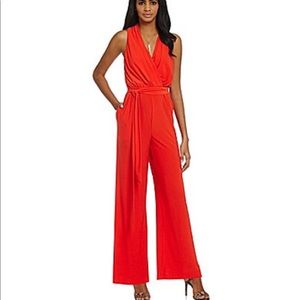 Vince Camuto Red/Orange Jumpsuit
